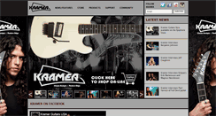 Desktop Screenshot of kramerguitars.com